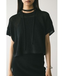 新品❤️ARCHIVIO ブラック 半袖セーター ニット/セーター（ブラック/黒色系・半袖）ファッション通販 - ZOZOTOWN