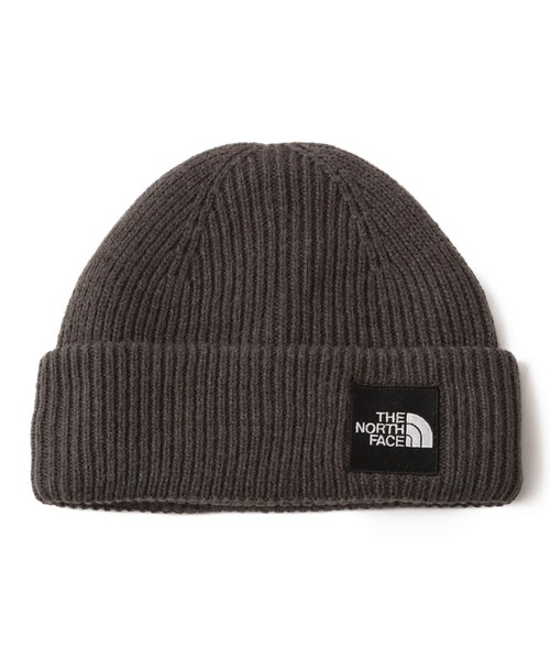 THE NORTH FACE(ザノースフェイス)の「THE NORTH FACE Short Rib Beanie / ザ・ノース・フェイス ショート リブ ビーニー(ニットキャップ/ビーニー・メンズ・グレー/ブラック・FREE)」の2枚目の写真