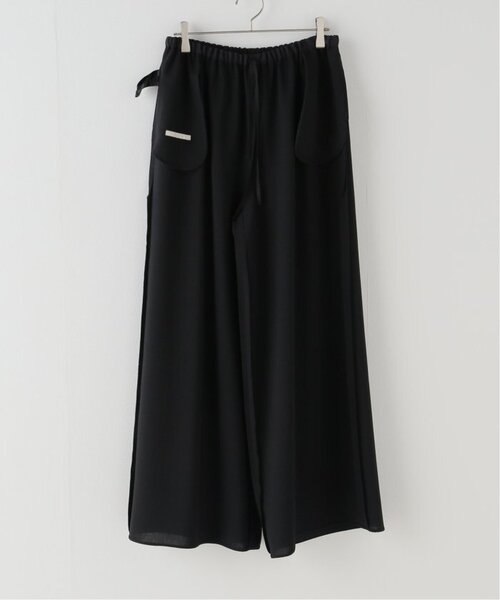 plage(プラージュ)の「《追加》Dry Twill Relax パンツ 2(スラックス・レディース・ベージュ/ブラック・38/36/34)」の5枚目の写真