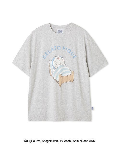 ドラえもん】【メンズ】ワンポイントTシャツ（ルームウェア