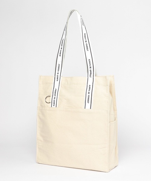 推しごとロゴテープZIPトート/572597（トートバッグ）｜GLOBAL WORK