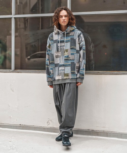 CAMBIO（カンビオ）の「mp13946-Slacks Fabric Sarrouel Pants サルエルパンツ(A54825cmb)（その他パンツ・メンズ・チャコールグレー/ブラック/ベージュ/ブラウン・L/M/S）」の18枚目の写真