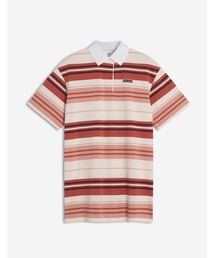 Maison Kitsune | MAISON KITSUNE LABEL MULTI STRIPES POLO DRESS(ワンピース)