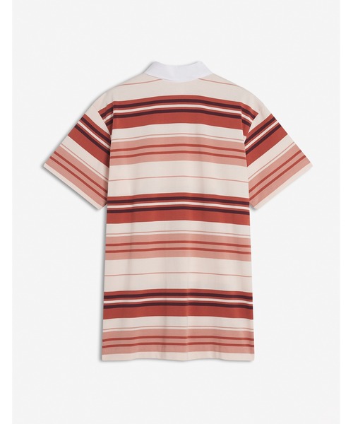 Maison Kitsune(メゾンキツネ)の「MAISON KITSUNE LABEL MULTI STRIPES POLO DRESS(ワンピース・レディース・マルチ・XS/S)」の2枚目の写真