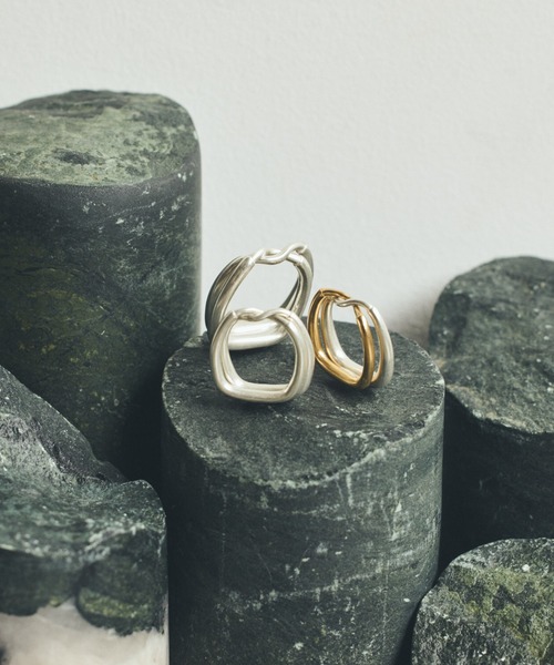 SILVER925 ダブルスクエアリング（リング）｜TEN.（テン）の