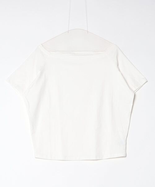 Per sist ence(パーシエンス)の「オフショル半袖Tシャツ(Tシャツ/カットソー・レディース・チャコールグレー/グレー/ネイビー/ブラック/ホワイト・LARGE/MEDIUM)」の10枚目の写真