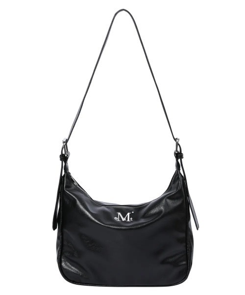 MUCENT(ムセント)の「◇MUCENT◇ブランド直輸入正規品/ポート ダブルリングル レザー ショルダーバッグ PORT DOUBLE RINGLE LEATHER SHOULDER BAG(ショルダーバッグ・レディース・ブラウン/ブラック・FREE)」の5枚目の写真