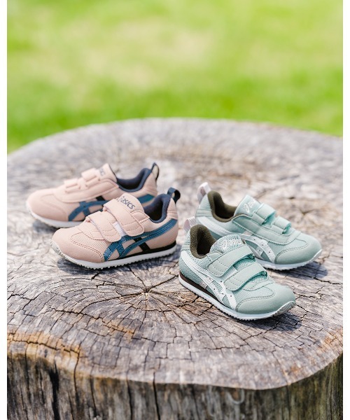 SUKUSUKU（スクスク）の「ASICS KIDS（アシックス キッズ）アイダホ MINI N（スニーカー・キッズ・ブルーグレー・16.5cm/17.0cm/17.5cm/18.0cm/18.5cm/19.0cm/19.5cm/20.0cm/20.5cm/21.0cm/21.5cm/22.0cm/16.0cm）」の12枚目の写真