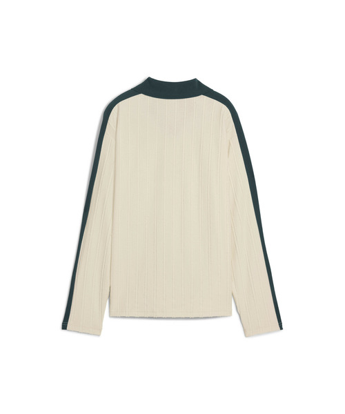 PUMA(プーマ)の「PUMA プーマ ウィメンズ T7 リラックスド 長袖 ポロシャツ(ポロシャツ・レディース・イエロー/オフホワイト/ブラック・SMALL/X-LARGE/LARGE/MEDIUM)」の14枚目の写真