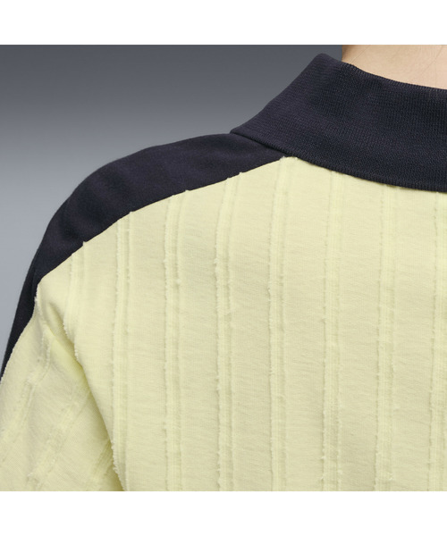 PUMA(プーマ)の「PUMA プーマ ウィメンズ T7 リラックスド 長袖 ポロシャツ(ポロシャツ・レディース・イエロー/オフホワイト/ブラック・SMALL/X-LARGE/LARGE/MEDIUM)」の18枚目の写真