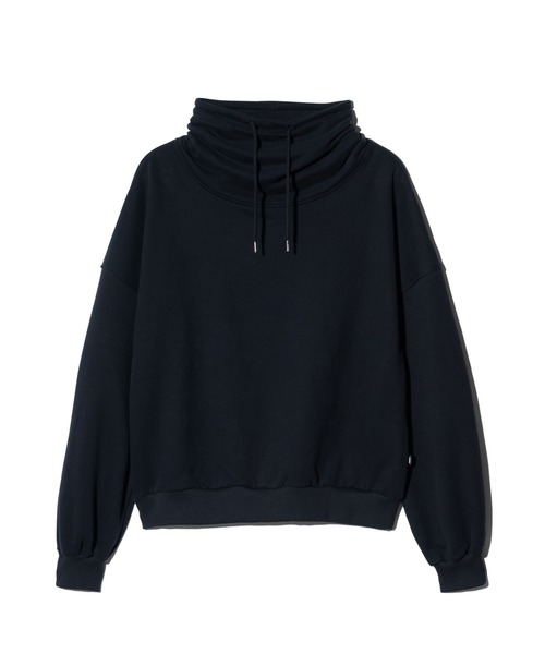 glamb(グラム)の「High Neck Balloon Sweat / ハイネックバルーンスウェット(スウェット・メンズ・ブラック/マスタード・S/M/L)」の3枚目の写真