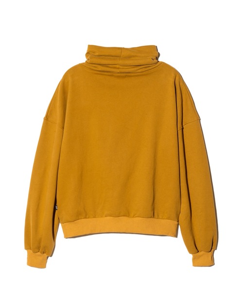 glamb(グラム)の「High Neck Balloon Sweat / ハイネックバルーンスウェット(スウェット・メンズ・ブラック/マスタード・S/M/L)」の5枚目の写真