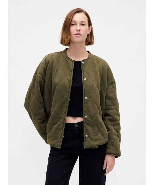 窪塚着 8gshoot キルティング プルオーバージャケット カーキL 未使用品 窪塚着 8gshoot キルティング プルオーバージャケット カーキL