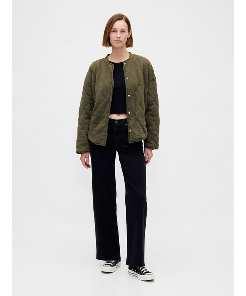 セール】ヴィンテージソフト キルティング オーバーサイズジャケット