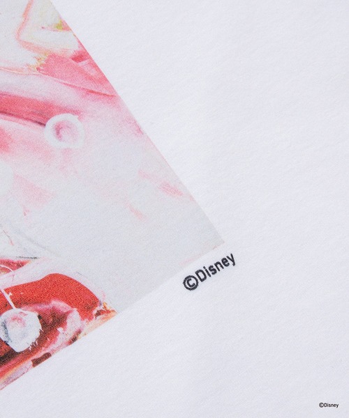 Disney（ディズニー）の「MINNIE MOUSE / T-SHIRT（Tシャツ/カットソー・メンズ・ホワイト/ブラック・M/L/XL/XXL）」の3枚目の写真