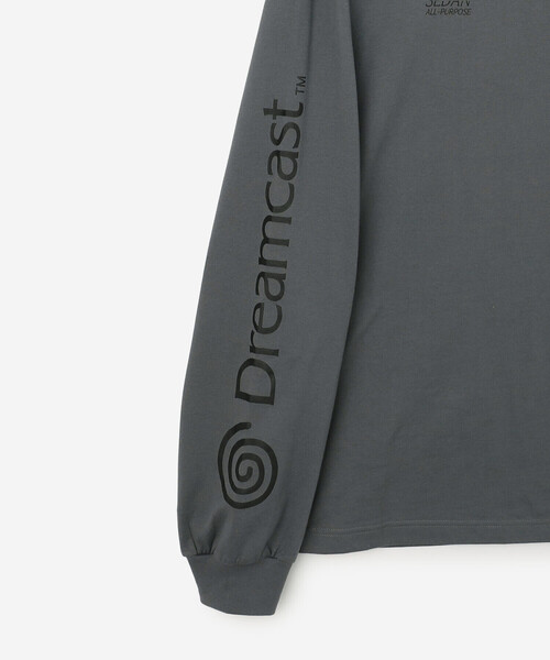 SEDAN ALL-PURPOSE(セダンオールパーパス)の「SEDAN ALL-PURPOSE | Dreamcast 長袖プリントTシャツ MEN(Tシャツ/カットソー・メンズ・ブラック/グレー・XL/L/M)」の13枚目の写真
