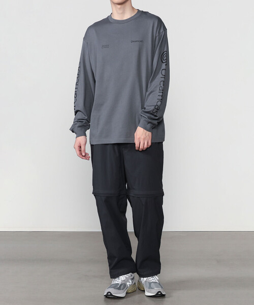 SEDAN ALL-PURPOSE(セダンオールパーパス)の「SEDAN ALL-PURPOSE | Dreamcast 長袖プリントTシャツ MEN(Tシャツ/カットソー・メンズ・ブラック/グレー・XL/L/M)」の4枚目の写真