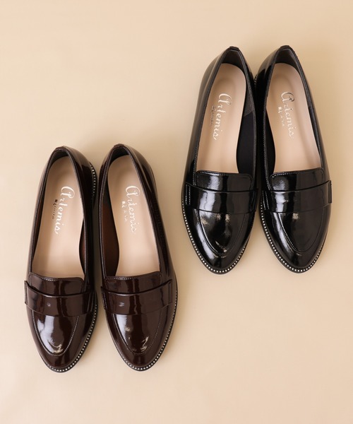 エナメルローファー（ローファー）｜artemis by DIANA（アルテミスバイ