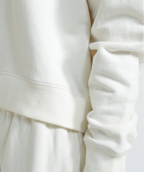 AVIREX(アヴィレックス)の「AVIREX 50th VARSITY CREW SWAET/バーシティークルーネックスウェット(スウェット・レディース・エンジ/チャコールグレー/オフホワイト・F)」の18枚目の写真