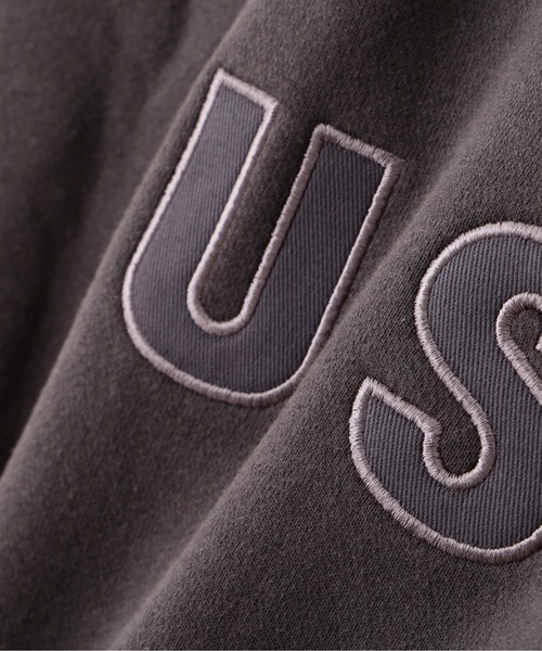 AVIREX(アヴィレックス)の「AVIREX 50th VARSITY CREW SWAET/バーシティークルーネックスウェット(スウェット・レディース・エンジ/チャコールグレー/オフホワイト・F)」の10枚目の写真