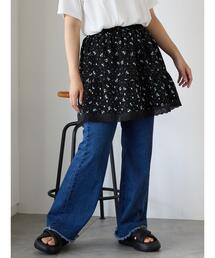 柄アソートギャザーミニスカート