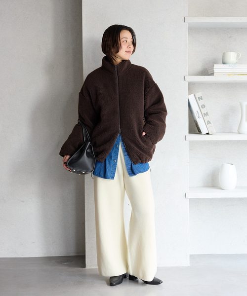 LE TALON（ルタロン）の「《追加》3cmフレンチスクエアフィットショートブーツ（ブーツ・レディース・ブラック系その他/ブラウン/ブルー系その他/キャメル・SMALL/X-SMALL/X-LARGE/LARGE/MEDIUM）」の16枚目の写真