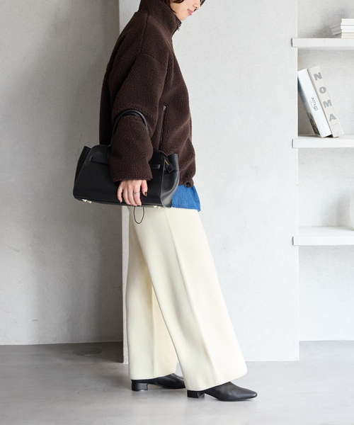 LE TALON（ルタロン）の「《追加》3cmフレンチスクエアフィットショートブーツ（ブーツ・レディース・ブラック系その他/ブラウン/ブルー系その他/キャメル・SMALL/X-SMALL/X-LARGE/LARGE/MEDIUM）」の18枚目の写真