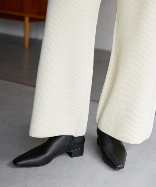 LE TALON（ルタロン）の「《追加》3cmフレンチスクエアフィットショートブーツ（ブーツ・レディース・ブラック系その他/ブラウン/ブルー系その他/キャメル・SMALL/X-SMALL/X-LARGE/LARGE/MEDIUM）」の21枚目の写真