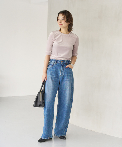 追加》3cmフレンチスクエアフィットショートブーツ（ブーツ）｜LE