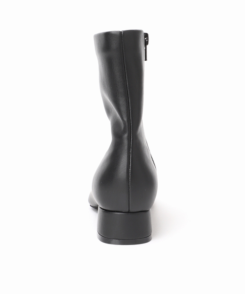 セール】《追加》3cmフレンチスクエアフィットショートブーツ（ブーツ