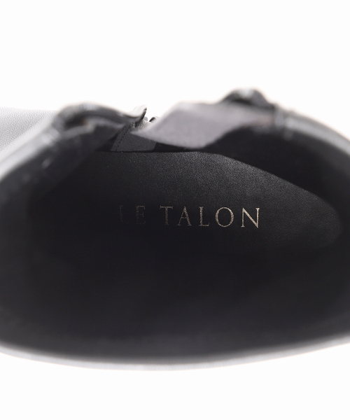 LE TALON（ルタロン）の「《追加》3cmフレンチスクエアフィットショートブーツ（ブーツ・レディース・ブラック系その他/ブラウン/ブルー系その他/キャメル・SMALL/X-SMALL/X-LARGE/LARGE/MEDIUM）」の7枚目の写真