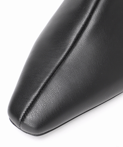 LE TALON（ルタロン）の「《追加》3cmフレンチスクエアフィットショートブーツ（ブーツ・レディース・ブラック系その他/ブラウン/ブルー系その他/キャメル・SMALL/X-SMALL/X-LARGE/LARGE/MEDIUM）」の8枚目の写真