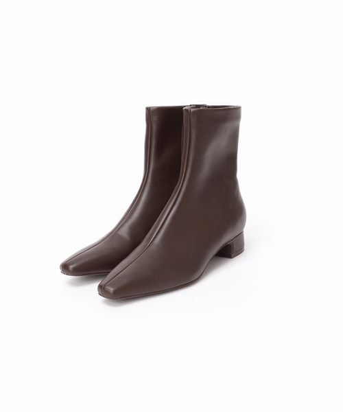 LE TALON（ルタロン）の「《追加》3cmフレンチスクエアフィットショートブーツ（ブーツ・レディース・ブラック系その他/ブラウン/ブルー系その他/キャメル・SMALL/X-SMALL/X-LARGE/LARGE/MEDIUM）」の13枚目の写真