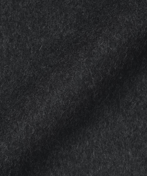 MUJI Labo〕紳士 カシミヤ混ショートステンカラーコート（ステンカラー