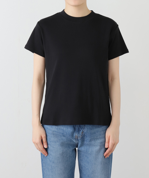 OUTDOOR PRODUCTS（アウトドアプロダクツ）の「GOAT SHORT SLEEVE TEE 9010（Tシャツ/カットソー・レディース・ネイビー/ホワイト/イエロー/ブラック・SMALL/MEDIUM）」の6枚目の写真