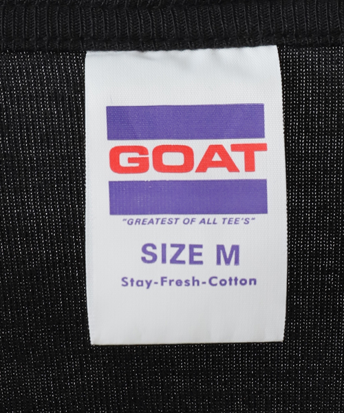 OUTDOOR PRODUCTS（アウトドアプロダクツ）の「GOAT SHORT SLEEVE TEE 9010（Tシャツ/カットソー・レディース・ネイビー/ホワイト/イエロー/ブラック・SMALL/MEDIUM）」の11枚目の写真