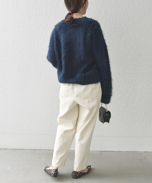SHIPS.me（シップスミー）の「【ZOZO限定】SHIPS.me:イージー コーデュロイ パンツ（その他パンツ・レディース・ブラック/ダークグリーン/ボルドー/オフホワイト/モカ/グレー/ネイビー・マルチサイズ）」の22枚目の写真