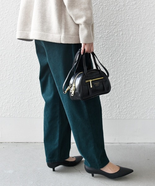 SHIPS.me（シップスミー）の「【ZOZO限定】SHIPS.me:イージー コーデュロイ パンツ（その他パンツ・レディース・ブラック/ダークグリーン/ボルドー/オフホワイト/モカ/グレー/ネイビー・マルチサイズ）」の15枚目の写真