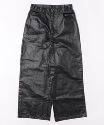 many men many mind（メニーメンメニーマインド）の「MANYMENMANYMINDS / フロッキー加工デニム/PUコーティング加工デニム/5ポケットパンツ（デニムパンツ）」