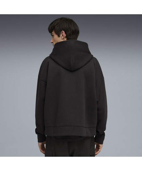 PUMA（プーマ）の「PUMA プーマ メンズ ワードローブ ESS ボクシー フルジップ フーディ（パーカー・メンズ・ブラック・SMALL/MEDIUM/LARGE/X-LARGE/XX-LARGE）」の5枚目の写真