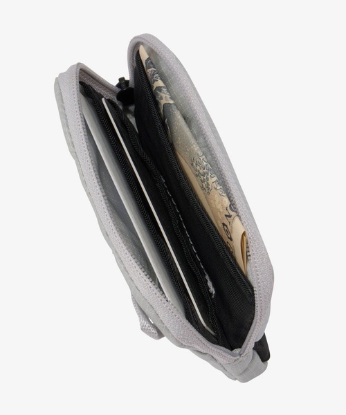 THE NORTH FACE（ザノースフェイス）の「THE NORTH FACE/ザ・ノース・フェイス ウォレット HAZY WALLET NM82460（財布・メンズ・ライトグレー/ダークグレー/カーキブラウン・FREE）」の7枚目の写真