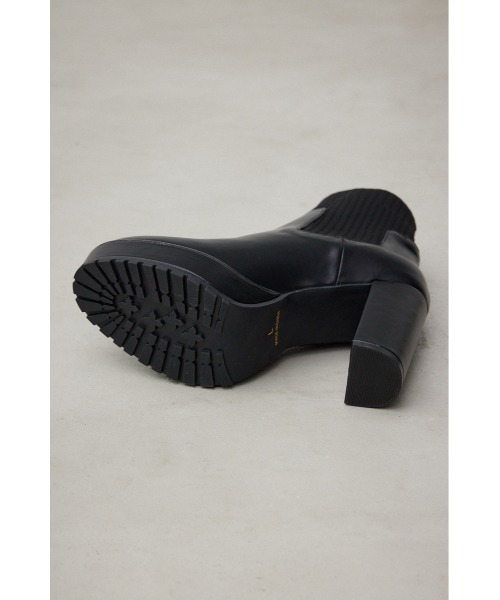 AZUL by moussy（アズールバイマウジー）の「【WEB限定再入荷】ソックスヒールブーツ（ブーツ・レディース・ブラック・SMALL/MEDIUM/LARGE/LL）」の12枚目の写真