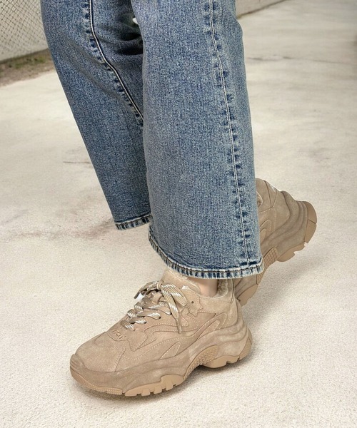 ASH(アッシュ)の「ASH/アッシュ【ADDICT BIS FUR】ファーチャンキースニーカー(スニーカー・レディース・ブラウン/ライトブラウン・36/37/38/39)」の2枚目の写真