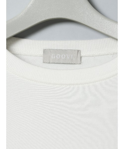 SUIT SQUARE（スーツスクエア）の「GOOVI 裏毛ドレススウェットシャツ ウォッシャブル（Tシャツ/カットソー・メンズ・ベージュ系/ネイビー系/ホワイト系・1/2/3）」の8枚目の写真