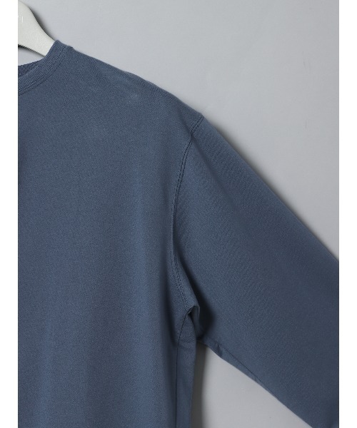 SUIT SQUARE（スーツスクエア）の「GOOVI 裏毛ドレススウェットシャツ ウォッシャブル（Tシャツ/カットソー・メンズ・ベージュ系/ネイビー系/ホワイト系・1/2/3）」の18枚目の写真