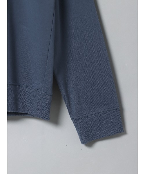 SUIT SQUARE（スーツスクエア）の「GOOVI 裏毛ドレススウェットシャツ ウォッシャブル（Tシャツ/カットソー・メンズ・ベージュ系/ネイビー系/ホワイト系・1/2/3）」の19枚目の写真