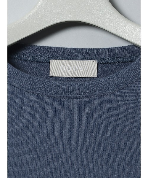 SUIT SQUARE（スーツスクエア）の「GOOVI 裏毛ドレススウェットシャツ ウォッシャブル（Tシャツ/カットソー・メンズ・ベージュ系/ネイビー系/ホワイト系・1/2/3）」の20枚目の写真