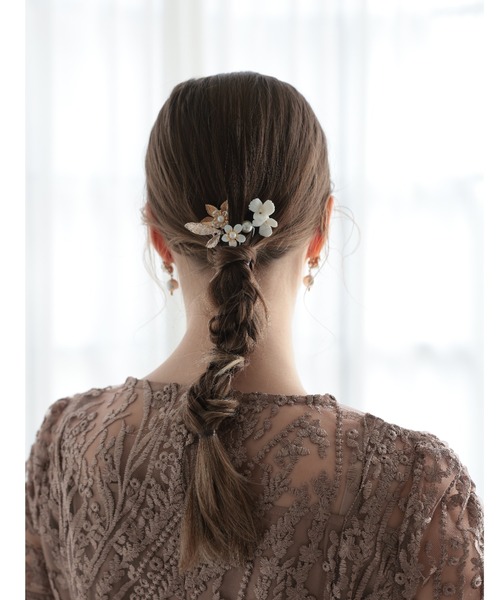 Cupid Heart(キューピッドハート)の「【Cupid Heart】結婚式用!5本ヘアピンset(ヘアピン・レディース・ゴールド/シルバー・MEDIUM)」の6枚目の写真