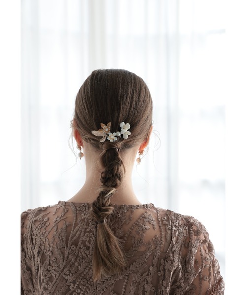 Cupid Heart(キューピッドハート)の「【Cupid Heart】結婚式用!5本ヘアピンset(ヘアピン・レディース・ゴールド/シルバー・MEDIUM)」の7枚目の写真