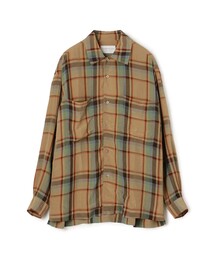 TOMORROWLAND トゥモローランド　オンブレチェックシャツ Rafu STANDARD SHIRT オンブレチェック シャツ